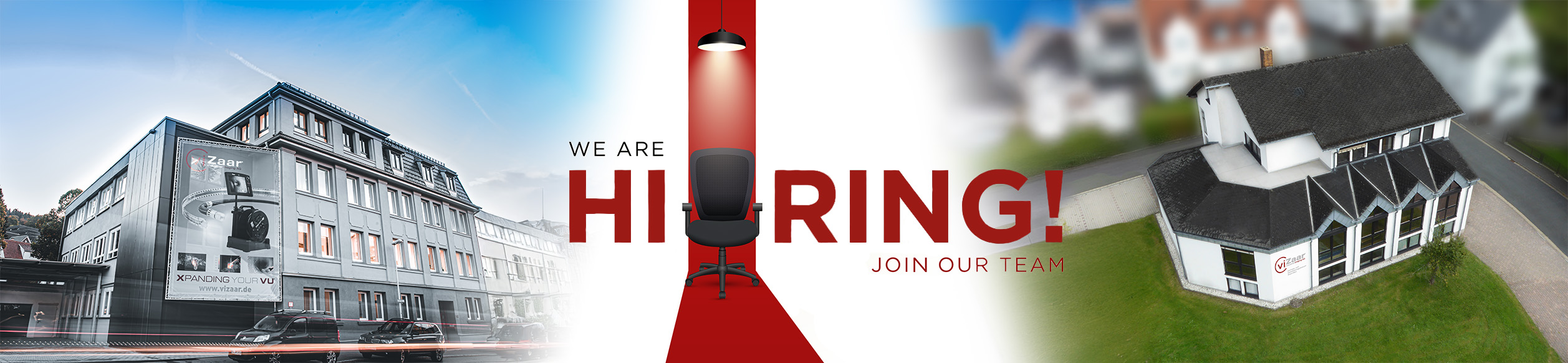 Stellenangebote Banner Rot Stellenangebote Banner Rot