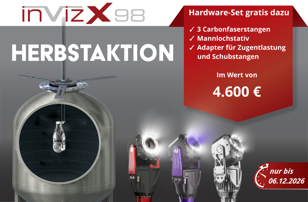 INVIZx98 Herbstaktion: 4.600 € Zubehör-Set gratis dazu 1 Rabatt Aktion DE